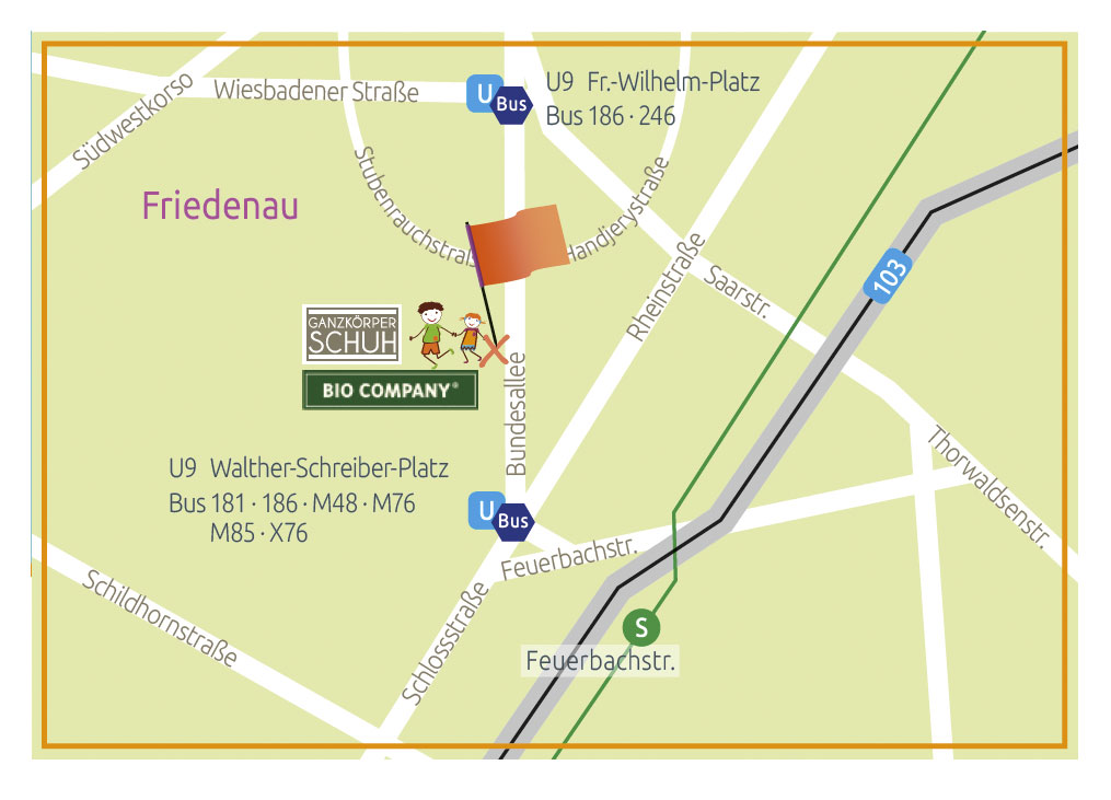 So findet ihr die Kinderschuhe Berlin Anfahrt zur Kleinen Kundschaft